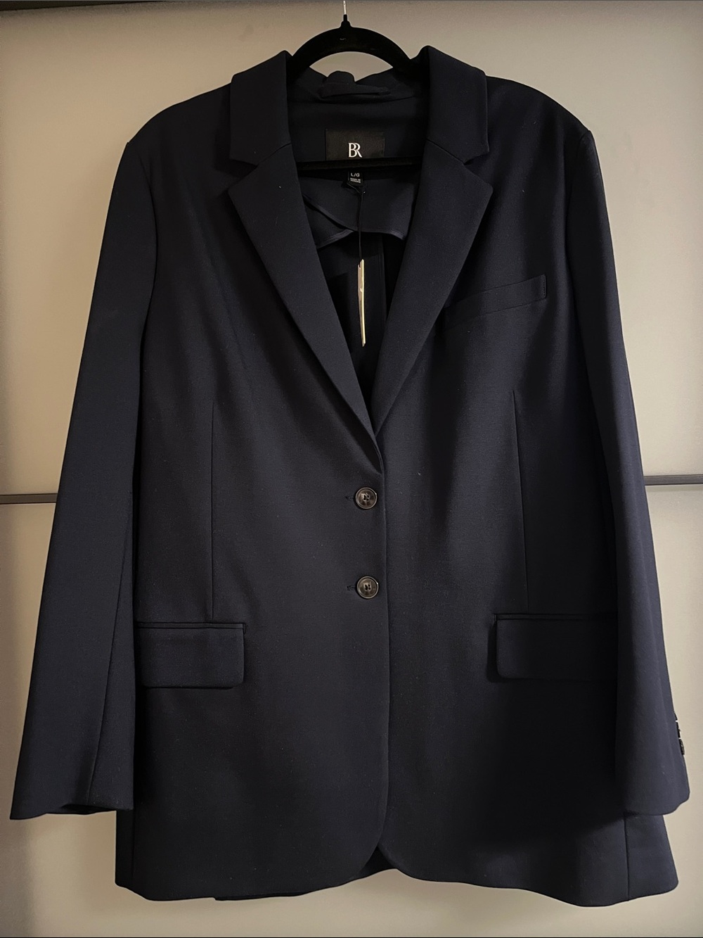 Banana Republic Dark Navy double -Button Women's Blazer